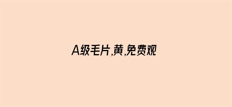 >A级毛片,黄,免费观看横幅海报图