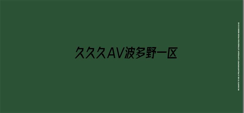 >久久久AV波多野一区二区横幅海报图