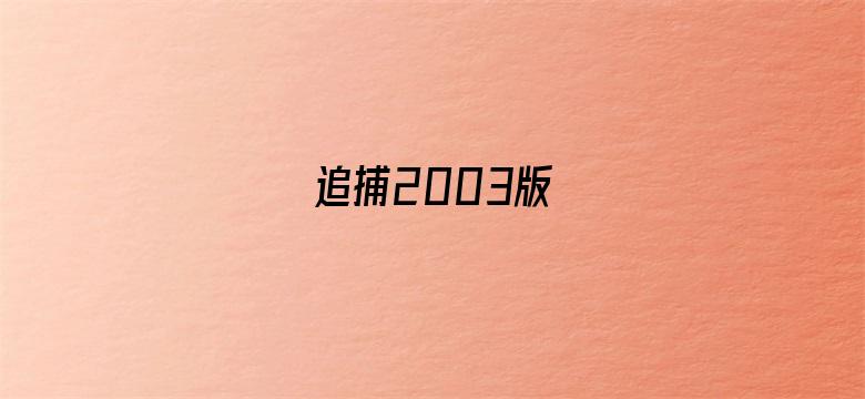 追捕2003版